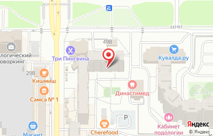 Компания Негосударственный экспертный центр в Ново-Савиновском районе на карте