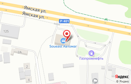 Tyre Plus на Ямской улице на карте