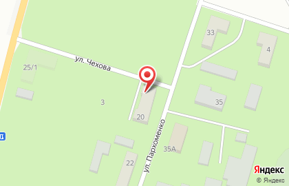 Участковый пункт полиции на улице Пархоменко на карте