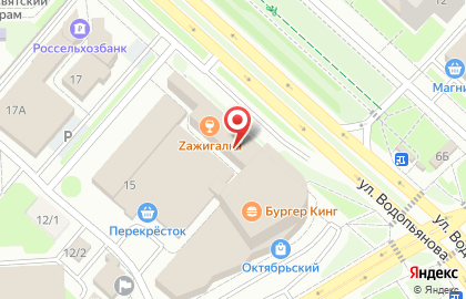 Магазин товаров для детей Кораблик в Октябрьском районе на карте
