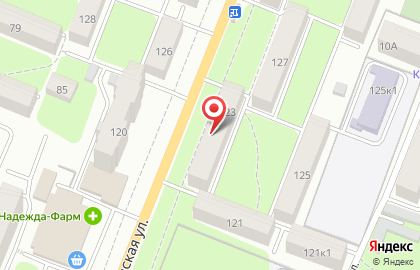 Парикмахерская Милан на Московской улице на карте