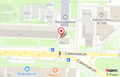 МясновЪ Пекарня на Саянской улице на карте