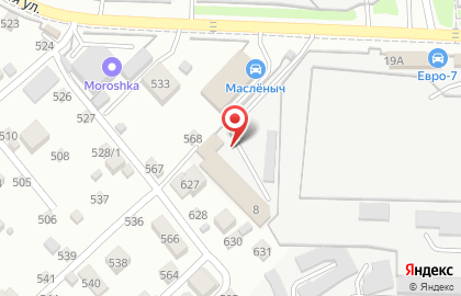 Бетонный завод №1 в Нижегородском районе на карте