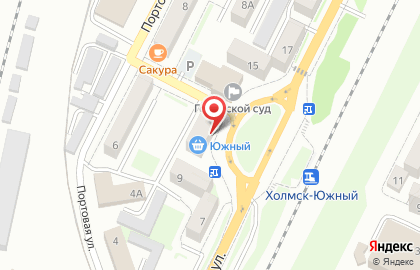 Гастроном Южный на Советской улице на карте