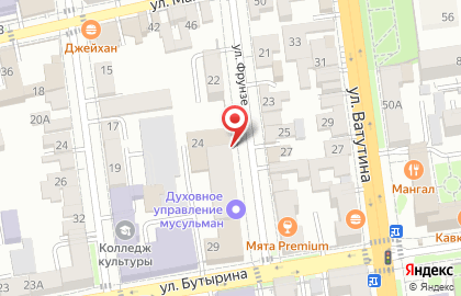 Классик Эконом Банк во Владикавказе на карте