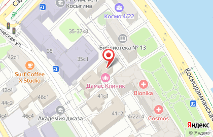 Центр инновационной медицины Damas Medical Center на карте