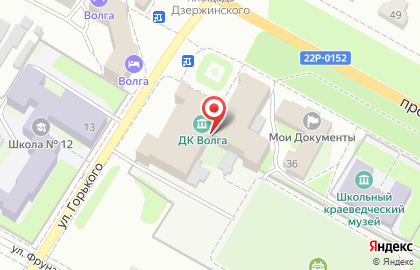 EKG на улице Дзержинского на карте