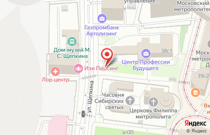 Киоск печатной продукции Ардпп в Мещанском районе на карте