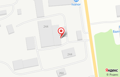 Сервисная станция BPW на улице Дзержинского на карте