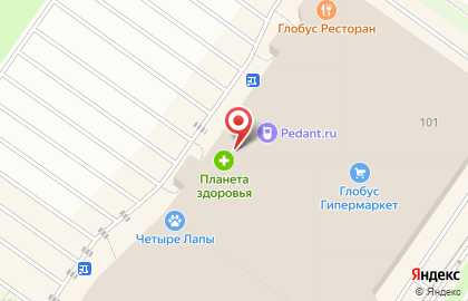 Магазин корейской косметики Becare на Октябрьском проспекте на карте