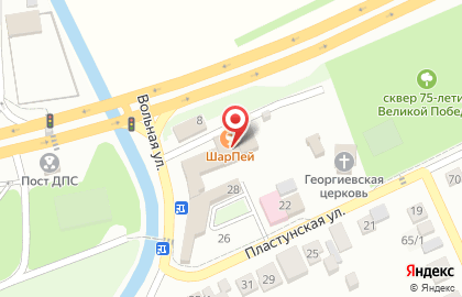 Банкомат, Юго-Западный банк Сбербанка России, ОАО, Краснодарское отделение №8619 на Пластунской улице на карте