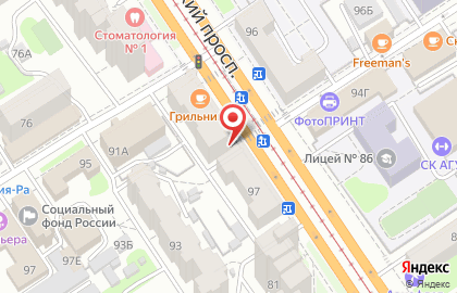 Хлебница на Красноармейском проспекте на карте