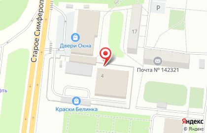 Строительный магазин Экономстрой в Чехове на карте