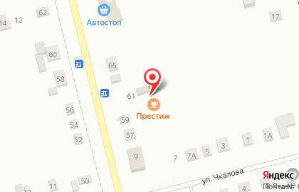 Кафе-бар Престиж в Красноярске на карте