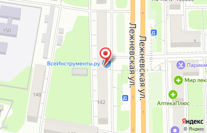 Интернет-гипермаркет товаров для строительства и ремонта ВсеИнструменты.ру на Лежневской улице на карте