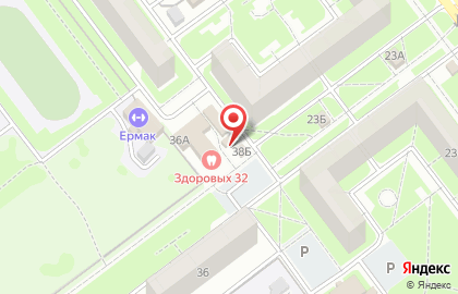 Мастерская по ремонту обуви и изготовлению ключей в Заволжском районе на карте