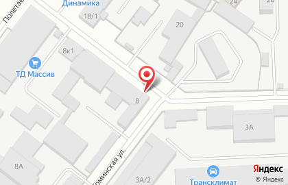 Торговая компания Малер Маркет на Томинской улице на карте