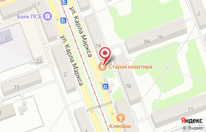 Кофейня Старая квартира в Ангарске на карте