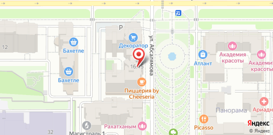 Частная школа искусств Вдохновение на карте