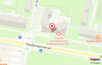 Здоровый Малыш на Пролетарской улице на карте