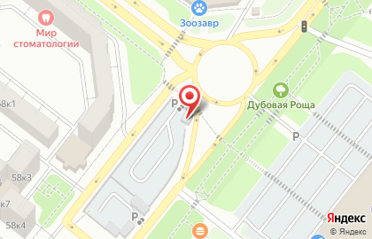 Шиномонтажная мастерская на улице Новосёлов на карте