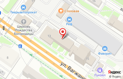 Мировые судьи Центрального района в Твери на карте