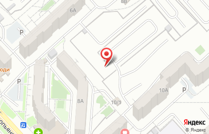 Автостоянка в Красноярске на карте