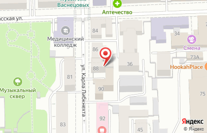 Прокуратура Ленинского района на улице Карла Либкнехта на карте