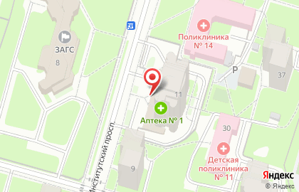 Аптека ИмпериалМед на карте