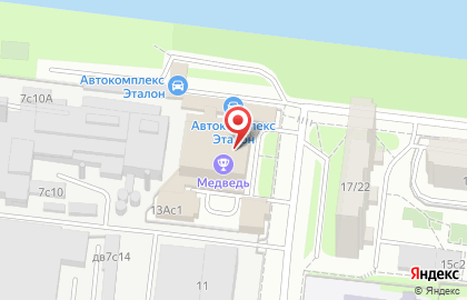 Ресторан Эрмитаж в Москве на карте