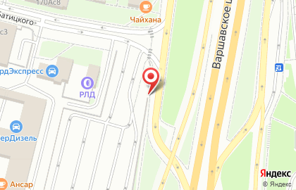 Сервисный центр Московский паркинг на Варшавском шоссе на карте