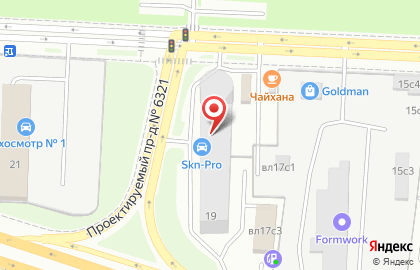 Техцентр Профессионал на метро Строгино на карте