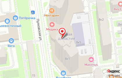 Уборка квартир СПб на карте