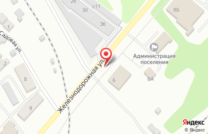 Градус на Железнодорожной улице на карте