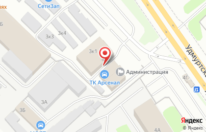 Магазин автозапчастей в Нижнем Новгороде на карте