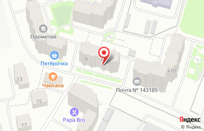 Студия маникюра НоготОК в Звенигороде на карте