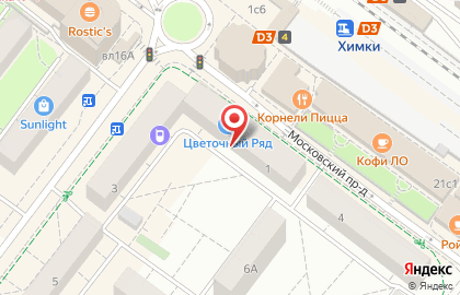 Мужская парикмахерская СуперМен на Московской улице на карте