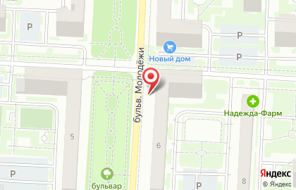 Мини-маркет Оптовичок в Заводском районе на карте