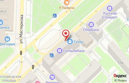 Janome на Автозаводской улице на карте
