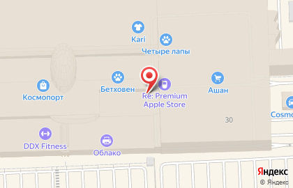 Офис продаж Билайн в Советском районе на карте