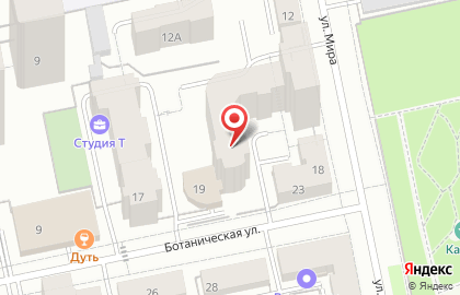 Ателье в Екатеринбурге на карте
