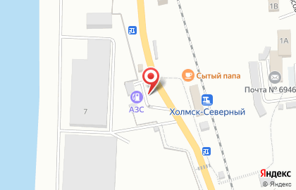 Автомойка в Южно-Сахалинске на карте