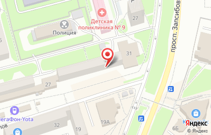 Студия красоты Милена в Новоильинском районе на карте