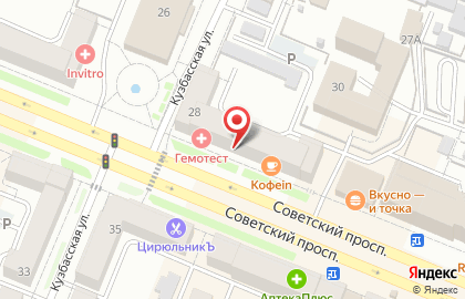 Салон встраиваемой премиальной техники Miele на карте