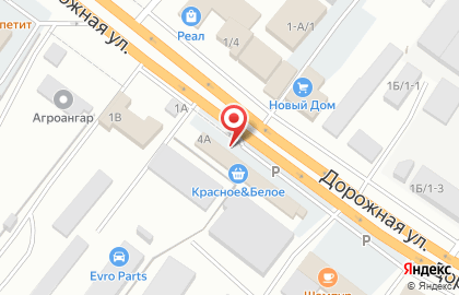 Шиномонтажная мастерская на Дорожной на карте