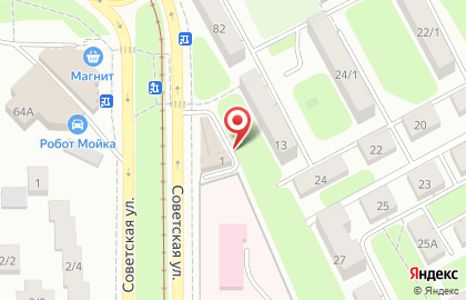 Служба эвакуации автомобилей на Советской улице на карте