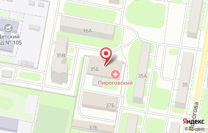 Эконом Плюс на улице Пирогова на карте