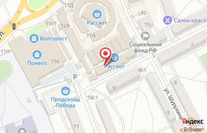Интер на Ополченской улице на карте