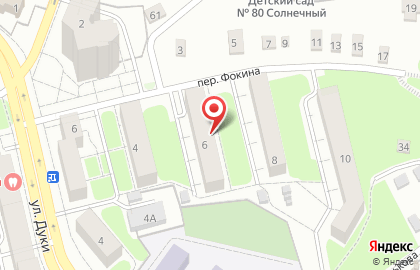 Парикмахерская в Брянске на карте
