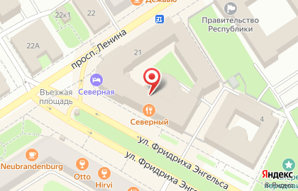 Газета Аргументы и факты на проспекте Ленина на карте